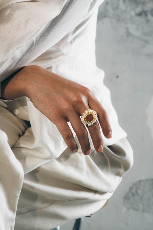 Sorrento Orange Ring