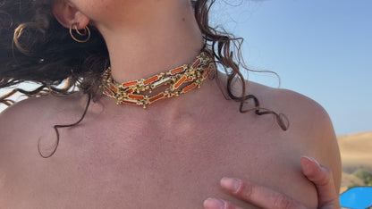 Negev Choker - Orange